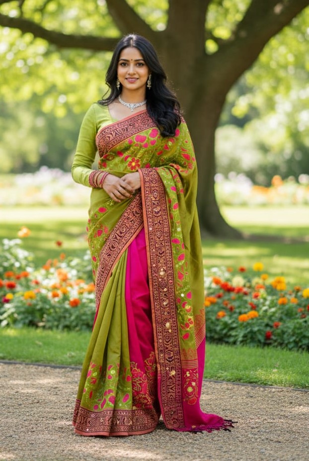 Premium Dhupiyan Silk Sharee